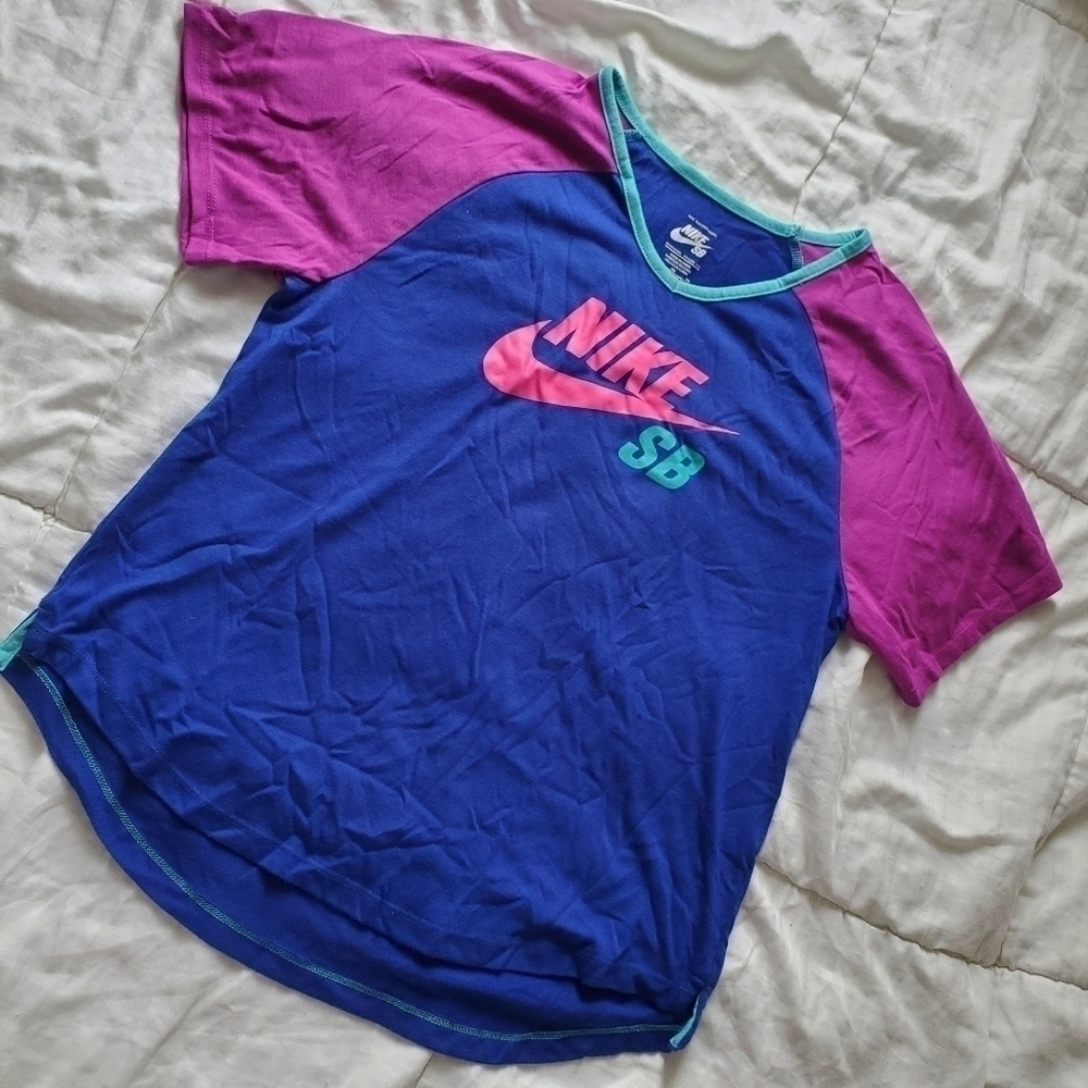 Nike SB Kids Color Block Short Sleeve Tee